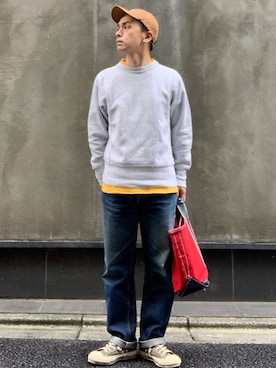 スウェットを使った 杢グレー の人気ファッションコーディネート Wear