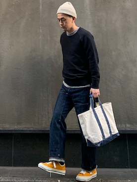 よしさん【相互】さん（メンズ・163cm）の春コーディネート