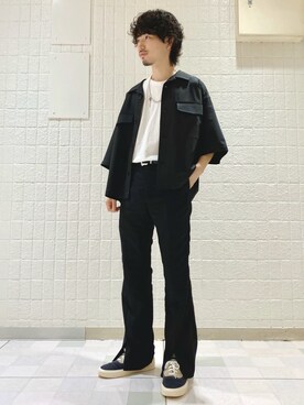 「JUNRED（ジュンレッド）のアイテム（ジャケット/アウター）」を使った、TOBIさん（メンズ・167cm）の夏コーディネート