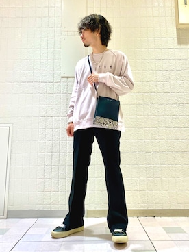 「JUNRED（ジュンレッド）のアイテム」を使った、TOBIさん（メンズ・167cm）の秋コーディネート