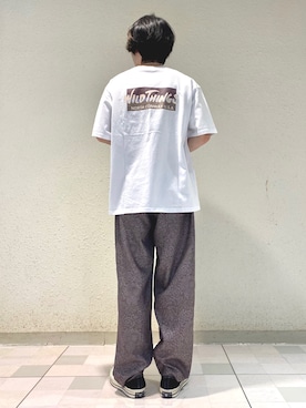 「WILD THINGS（ワイルドシングス）のアイテム（トップス）」を使った、TOBIさん（メンズ・167cm）の春コーディネート