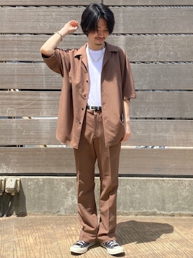 TOBIさん（メンズ・167cm）の春コーディネート