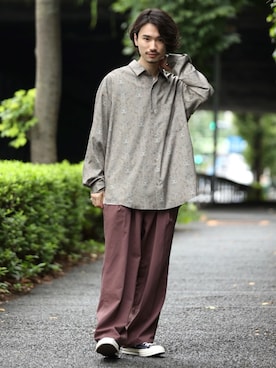 「CONVERSE（コンバース）のCONVERSE/コンバース CHUCK TAYLOR 70（スニーカー）」を使った、TOBIさん（メンズ・168cm）の夏コーディネート