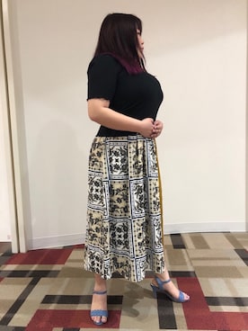 「rps（アールピーエス）のアイテム」を使った、okazakiさん（レディース・163cm）の春コーディネート