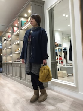 okazakiさん（レディース・163cm）の冬コーディネート