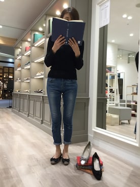 「2108」｜okazakiさん（レディース・163cm）の冬コーディネート
