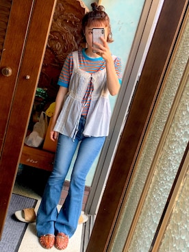 あずささん（レディース・153cm）の夏コーディネート