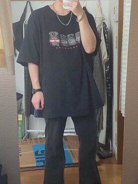 「Adoon plain（アドーンプレーン）のアイテム（パンツ）」を使った、りょーごさん（メンズ・175cm・20代）の秋コーディネート