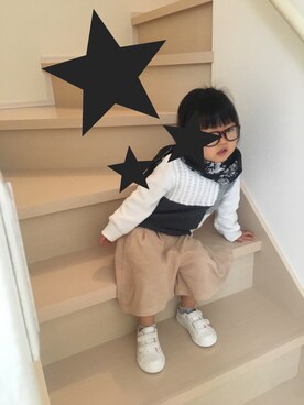 yu  ❤️ ayaさん（キッズ・90cm）の春コーディネート