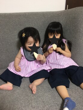 yu  ❤️ ayaさん（キッズ・90cm）の春コーディネート