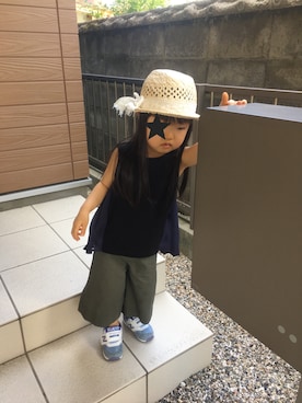yu ❤️ ayaさん(キッズ・90cm)の夏コーディネート
