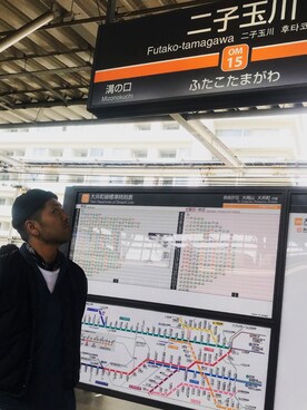 「45R（フォーティファイブアール）のアイテム（ダウンベスト）」を使った、ICEMANさん（メンズ・177cm）の春コーディネート