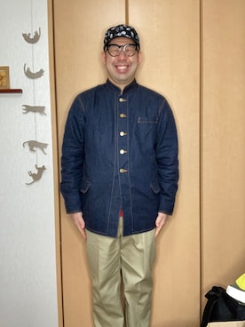 「BEDWIN & THE HEARTBREAKERS」｜ノビ山本さん（メンズ・170cm）の春コーディネート