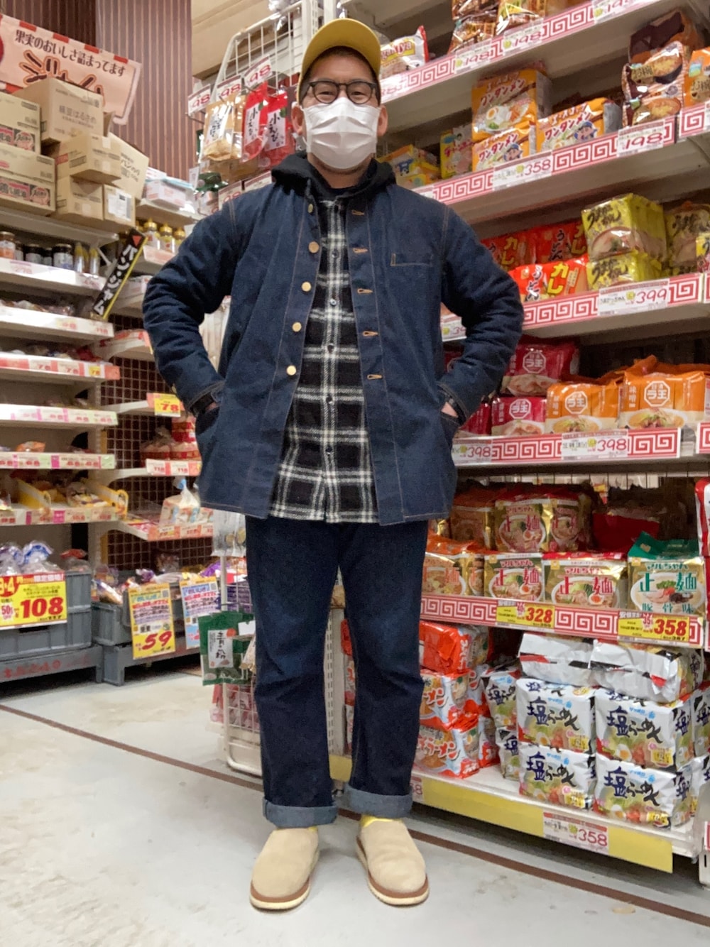 カバーオールを使った「SASQUATCHfabrix」の人気ファッション カバーオールを使った「SASQUATCHfabrix」の人気ファッション