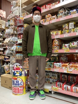 「MXMXM」｜ノビ山本さん（メンズ・170cm）の春コーディネート