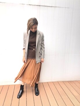 chaki4444さん(レディース・170cm)の秋コーディネート