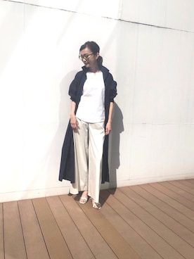 「NARACAMICIE（ナラカミーチェ）のアイテム（ワンピース/ドレス）」を使った、chaki4444さん（レディース・170cm）の春コーディネート
