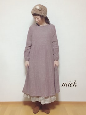 micktenさん(レディース・158cm)の冬コーディネート