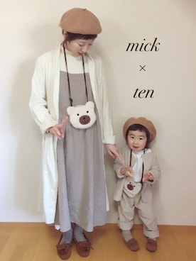 「inmercanto（インメルカート）のアイテム」を使った、micktenさん（レディース・158cm）の春コーディネート