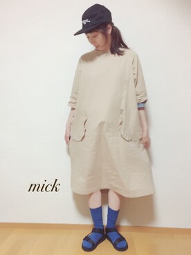 micktenさん（レディース・158cm）の春コーディネート