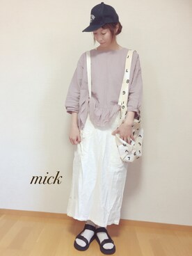 micktenさん(レディース・158cm)の春コーディネート