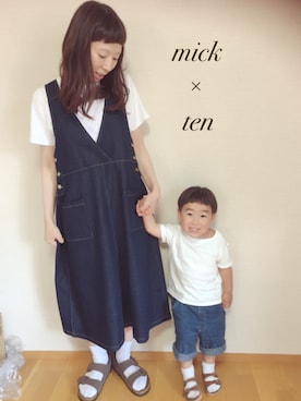 micktenさん（レディース・158cm）の夏コーディネート