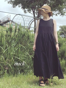 micktenさん（レディース・158cm）の夏コーディネート