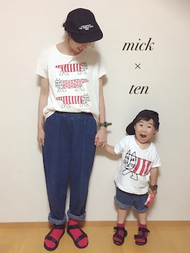 micktenさん（レディース・158cm）の夏コーディネート