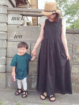 micktenさん（レディース・158cm）の夏コーディネート