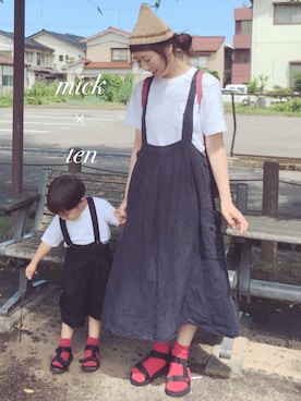 micktenさん（レディース・158cm）の夏コーディネート