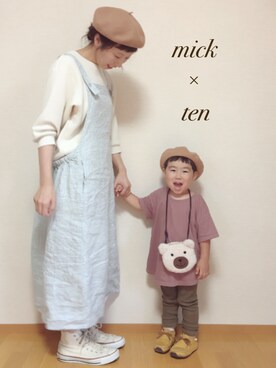 micktenさん（レディース・158cm）の秋コーディネート