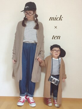 micktenさん（レディース・158cm）の秋コーディネート