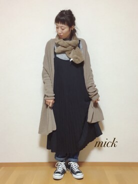 micktenさん（レディース・158cm）の秋コーディネート