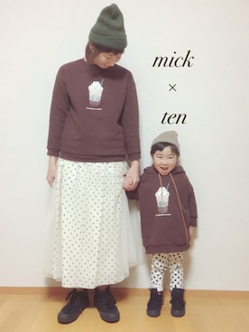 「フラペチーノ」｜micktenさん（レディース・158cm）の冬コーディネート