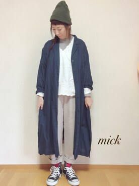 micktenさん(レディース・158cm)の冬コーディネート