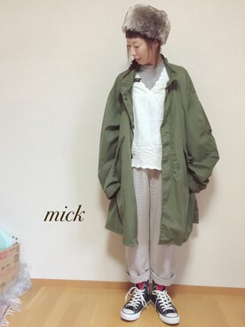 micktenさん(レディース・158cm)の冬コーディネート