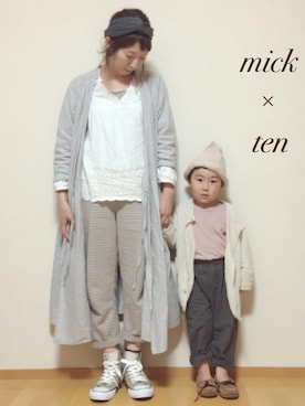 micktenさん（レディース・158cm）の春コーディネート