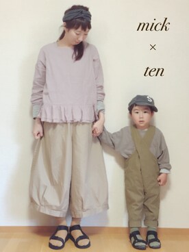 micktenさん(レディース・158cm)の春コーディネート