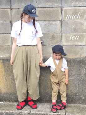 micktenさん（レディース・158cm）の夏コーディネート