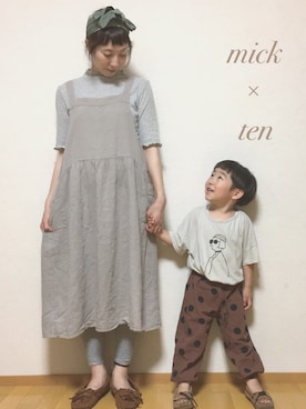 micktenさん(レディース・158cm)の夏コーディネート