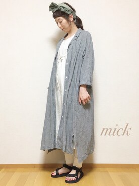 micktenさん（レディース・158cm）の夏コーディネート