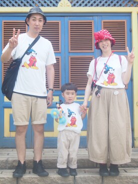 「ミッキー」｜micktenさん（レディース・158cm）の夏コーディネート