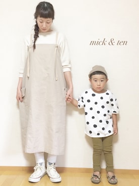 micktenさん（レディース・158cm）の夏コーディネート