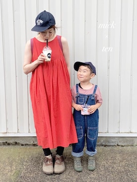 micktenさん（レディース・158cm）の夏コーディネート