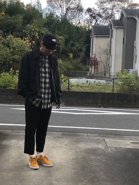 おかめさん（メンズ・179cm）の冬コーディネート