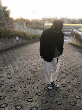 「CT70s」｜「アイテム（その他アウター）」を使った、おかめさん（メンズ・179cm）の冬コーディネート