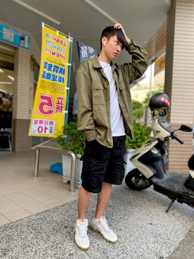 「CLOT（クロット）のアイテム」を使った、Yufongさん（メンズ・169cm）の夏コーディネート
