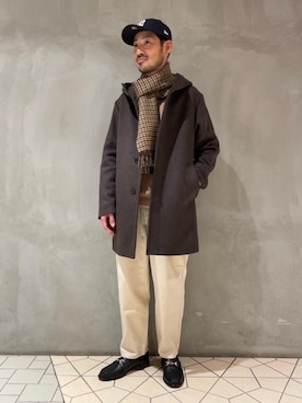 「BEAUTY&YOUTH UNITED ARROWS（ビューティーアンドユースユナイテッドアローズ）のアイテム（その他アウター）」を使った、sutou yusukeさん（メンズ・175cm）の冬コーディネート
