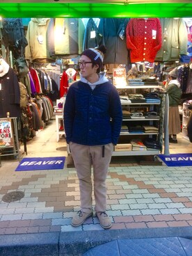 粕谷さんのコーディネート