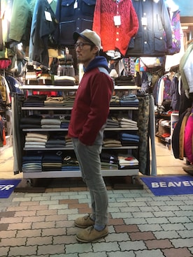 粕谷さんのコーディネート